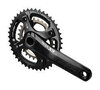 SRAM Kurbel X9 Fatbike 175mm 36-22Z GXP 100mm2x10 grau