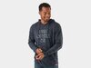 Trek Shirt Trek Bicycle Co Langarm-Hoodie L Heather Nav