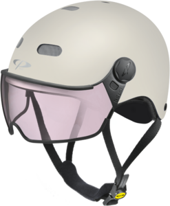 CP Bike CARACHILLO Urban Helmet visor vario stone s.t. L