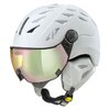 CP Ski CUMA Cashmere Helmet snowwhite soft touch / Visor Nr.29 S