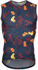 PEARL iZUMi Transfer Mesh SL Baselayer hot flowers XXL