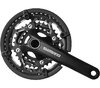 Shimano Kettenradgarnitur LX FC-T551 170 mm 44X32X24 Hosenschutz schwarz 