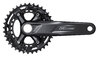 Shimano Kettenradgarnitur DEORE FC-M5100 175 mm 36X26 CL: 51.8 mm 