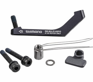 Shimano Adapter HI SMMAF140PDH PM 140> FM 140 mit Schrauben/Draht 25 mm Box 