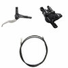 Shimano Scheibenbremsen-Set BR-MT410 mit BL-MT401 hinten silber 