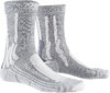 X-SOCKS Women Trek Silver dolomite grey melange/pearl grey 41-42