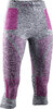 X-BIONIC Women Energy Accumulator 4.0 Melange Pants 3/4 grey melange/pink L