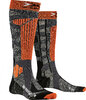 X-SOCKS Ski Rider 4.0 stone grey melange/x-orange 39-41