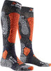 X-SOCKS Ski Touring Silver 4.0 anthracite melange/orange fluo 35-38